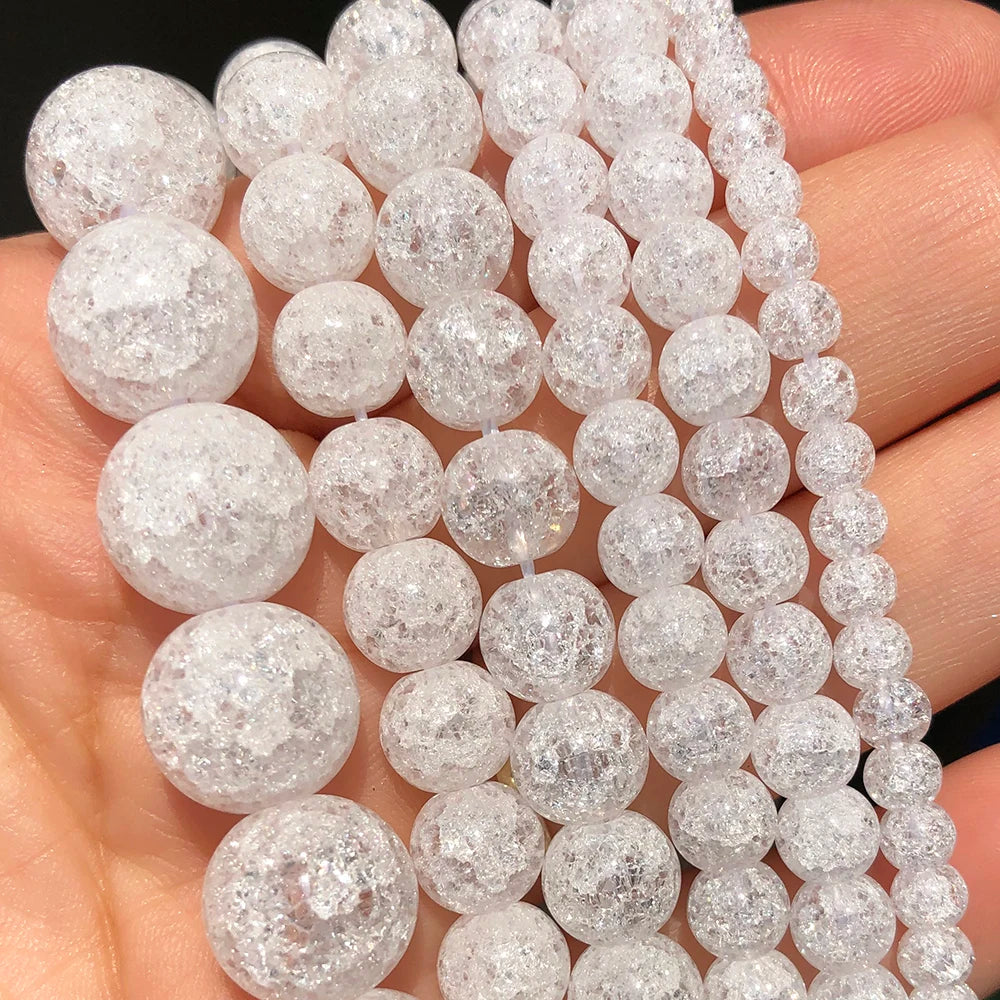 Natural Stone Dark Blue Chalcedony Jades Beads Round Loose Spacer Beads For Jewelry Making 4/6/8/10/12mm DIY Handmade Bracele