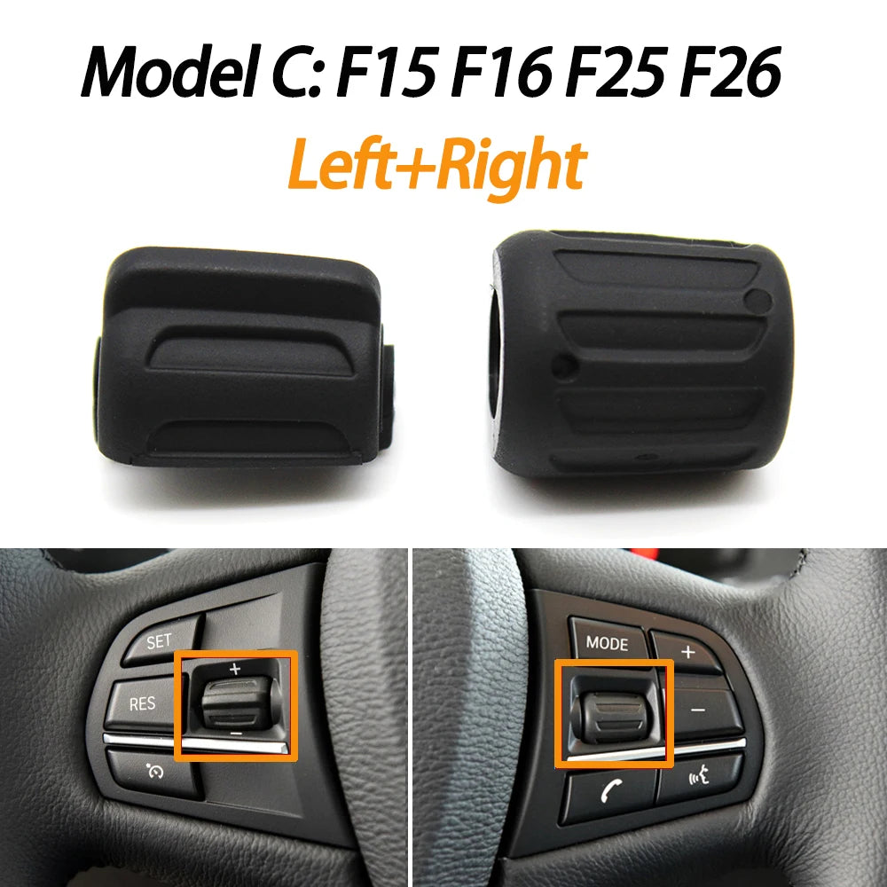 Car Steering Wheel Button Control Knob Keys For BMW 1 2 3 4 5 6 7 X3 X4 X5 X6 Series F20 F30 F36 F10 F11 F07 F12 F01 F02 F25 