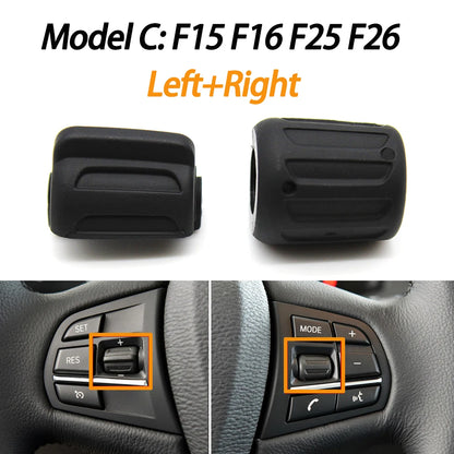 Car Steering Wheel Button Control Knob Keys For BMW 1 2 3 4 5 6 7 X3 X4 X5 X6 Series F20 F30 F36 F10 F11 F07 F12 F01 F02 F25 