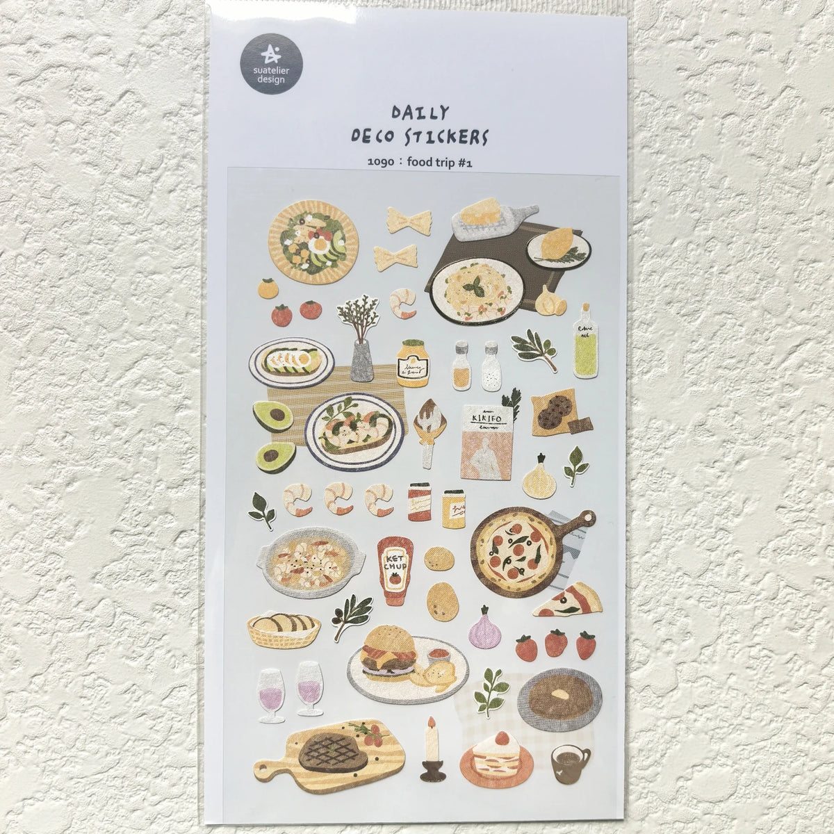 Korean Import Suatelier Baking Bread Cake Desserts Food Stickers Scrapbooking Diy Journal Stationery Sticker Deco School Supp