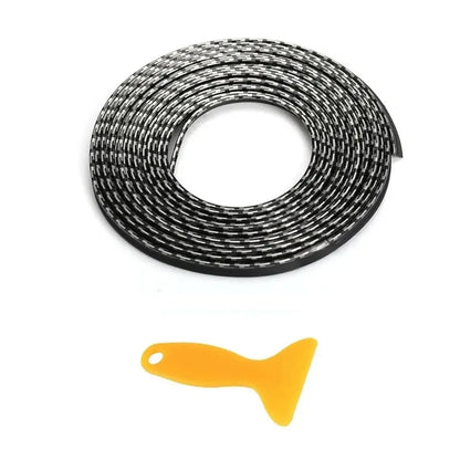 5M Universal Car Moulding Decoration Strips - Flexible Interior Trim for Dashboard Doors & Panels - DIY Auto Styling Upgrade 