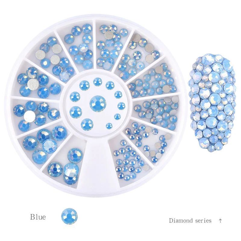 nail parts nail art glitter rhinestone Crystal gems jewelry Bead Manicure decoration accessories nail supplies for profession