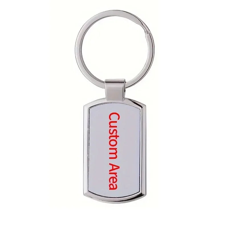 Personalised Photo Keyring, Personalised Sublimation Print Picture, DIY Picture Keyring