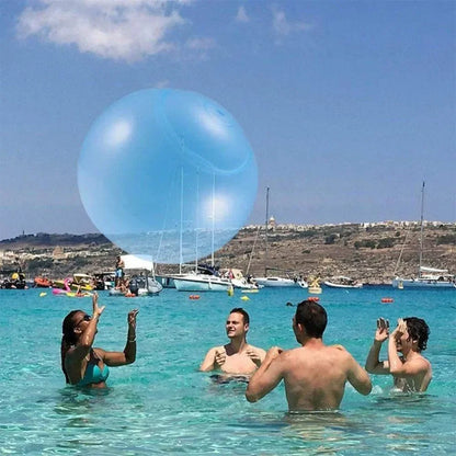 Bubble Ball Reusable Children Outdoor Soft Inflatable Giant Elastic Water-filled Ball Balloon Toy for Beach Fun Party Game Gi