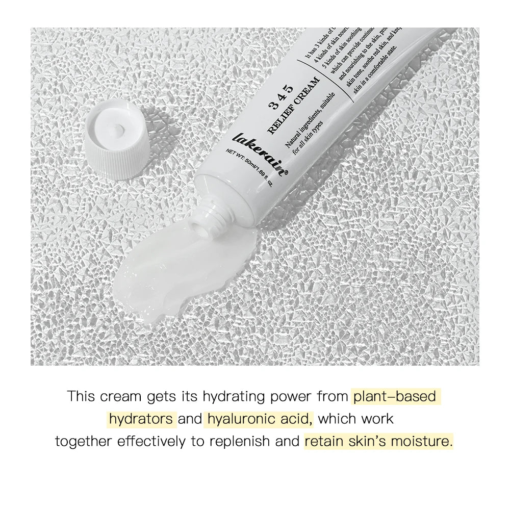 345 Relief Cream Address Blemishes Nourish Skin And Provide Moisturizing And Calming Lifting Beauty Moisturizer Korean Produc