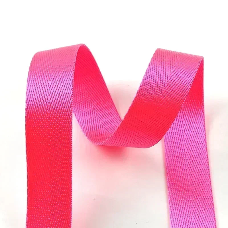 5/10M 1mm 20-38mm Nylon Ribbon Band Herringbone Pattern Webbing Tape Belt Backpack Strap DIY Bag Binding Fabric Sewing Access