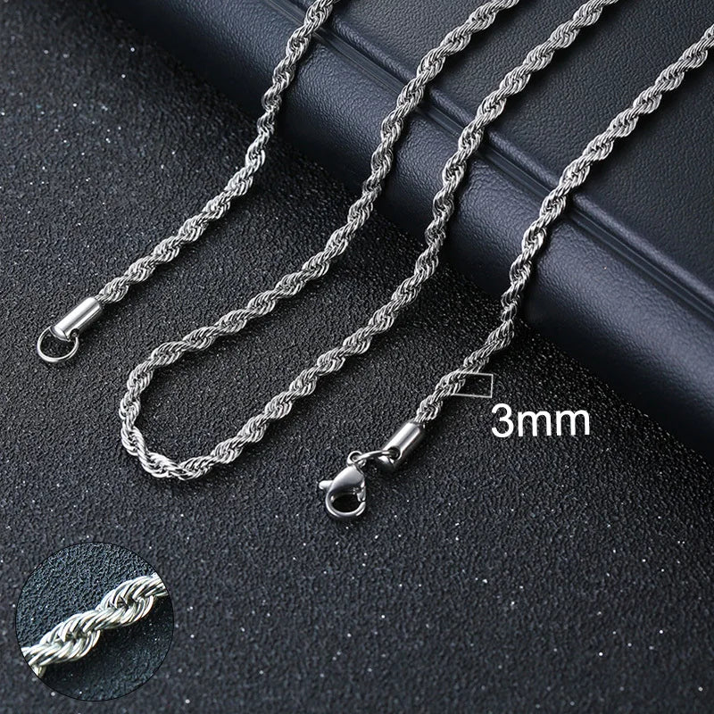 Vnox Cuban Chain Necklace for Men Women,Basic Punk Stainless Steel Curb Link Chain Chokers,Vintage Gold Color Solid Metal Col