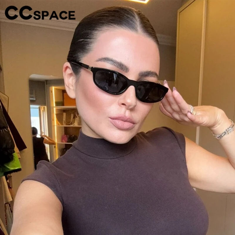 Vintage Small Frame Women's Kitten Glasses High-end Sunglasses Woman Luxury Brands Original Lunettes Femmes 802346