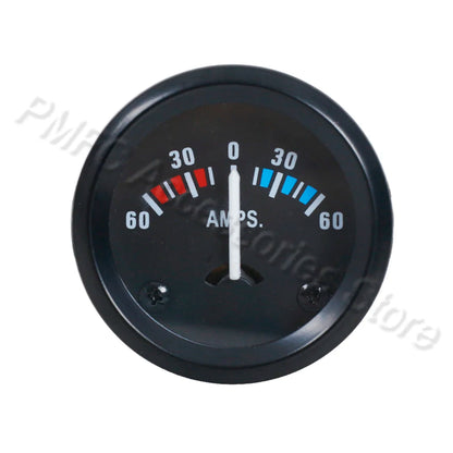 Vehicle Meter 12V Automobile Car Gauge 2" 52mm Water Temp Oil Temp Oil Press Fuel Volts Oil press kg Ammeter Gauge Black Shel