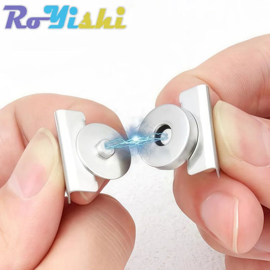 Star Adjustable Jeans Button Clips - 1 Pair, Waist Tightener For Pants & Skirts, Universal Fit