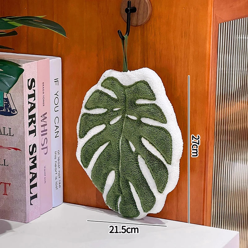 Creative Hand Towel Handkerchief Kitchen Towels Super Absorbent Towel Hanging Cleaning Cloth Bathroom Kitchen Accessories 손수건
