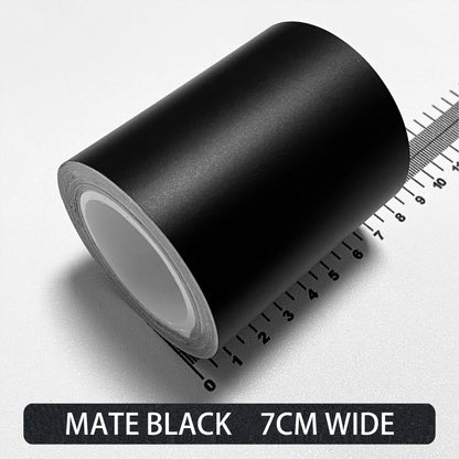 Carbon Fiber Automotive Adhesive Tape Roll Matte Black Protective Car Film Self-Adhesive Film 3D Vinyl Car Film Accessories -