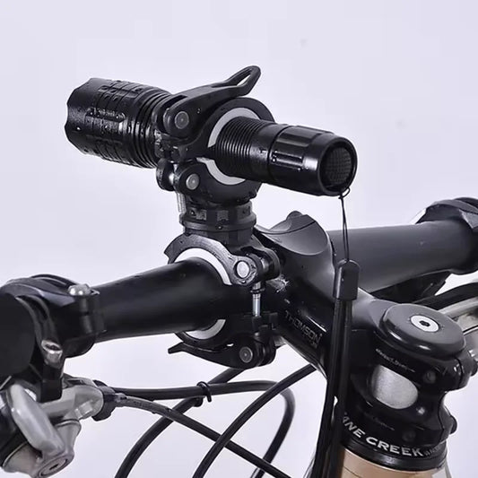 Bicycle Flashlight Holder, Lamp Holder, Night Riding Headlight Holder, Lamp Clip, Mountain Bike Riding Bike Accessories