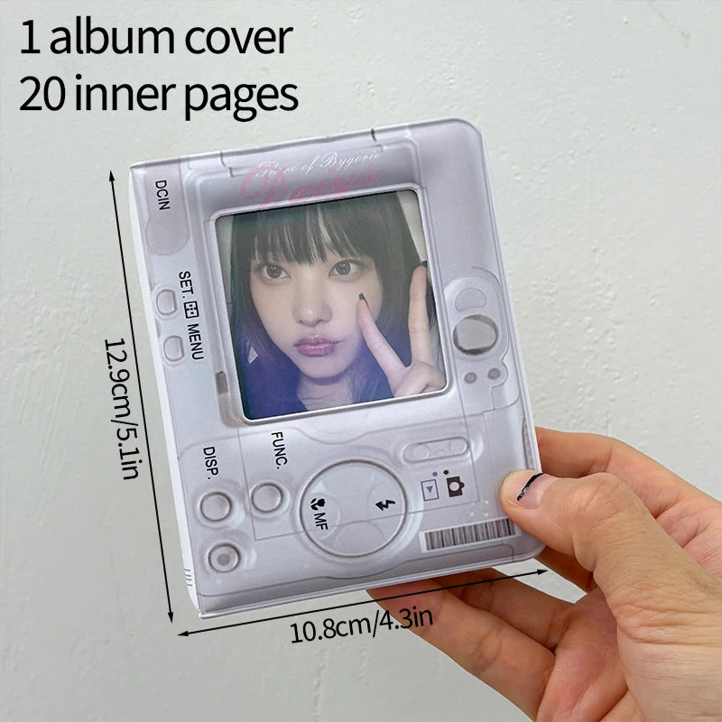 Kpop Photo Album Mini 3 Inch Album Photo Photocard Holder Idol Binder Photo Card Holder Card Collect Book Picture Protector 포