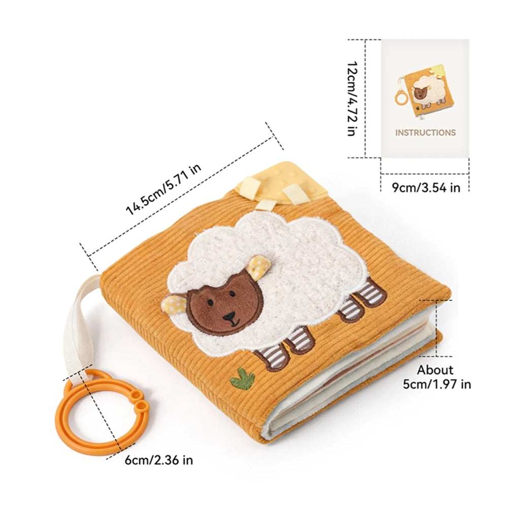 Montessori Cloths Toys Magic Cotton Animal Tissue Box Kids Finger Exercise Cloth Busy Box Toys Baby Educational Activity Sens