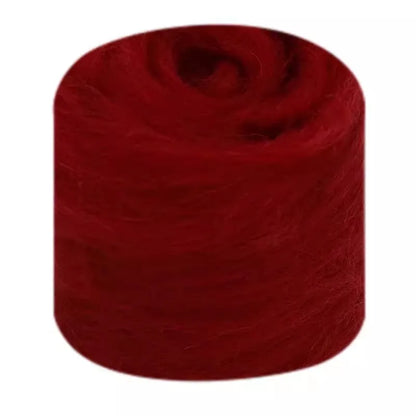 Needle Felting Wool Fibre Wool Roving for DIY Craft Materials, Needle Felt Roving Fabric Felt Craft Toys Handmade Felting Cra