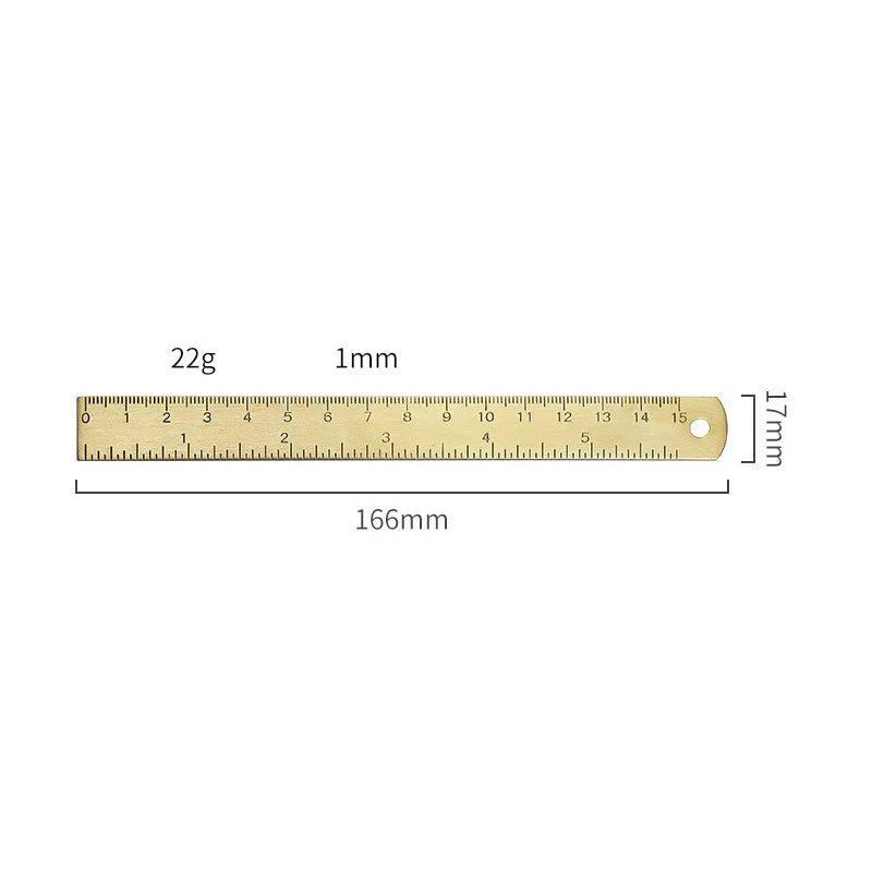 Professional Brass Drafting Set: Triangular Ruler, Protractor, French Curve, Copper Straight Edge Caliper, Vintage Drawing To