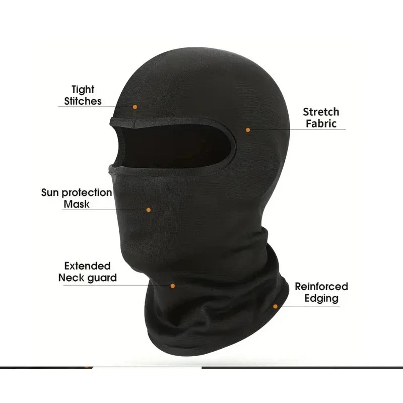 Summer Tactical Balaclava Face Mask Cooling Neck Gaiter Hiking Scarves Men Motorcycle Cycling Helmet Hood Sun Protection