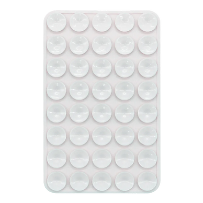 Double Sided Silicone Suction Cup Phone Case Detachable Stand Silicone Rubber Sucker Pad For Selfies And Videos Fixed Pad - W