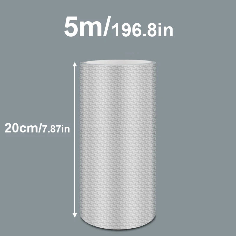 3/5/10M Transparent Carbon Fiber Car Threshold Portector Moulding Strip Trim Bumper Strip Clear Wear Surface Tapes DIY Film T