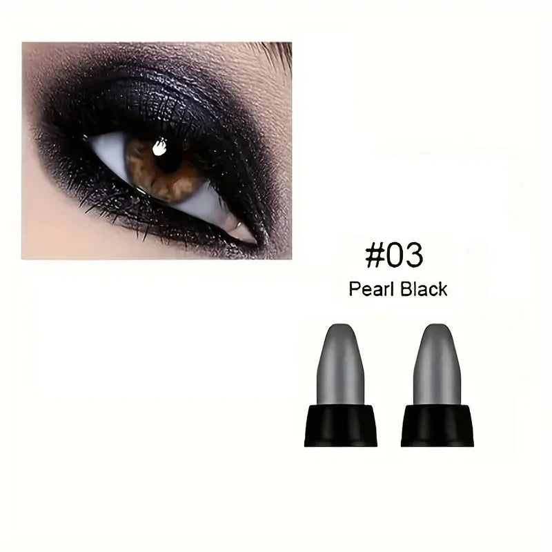 16 Colors Pearlescent Eyeliner, Color Glitter Waterproof Long-Lasting Eye Makeup Non-smudge Eyeliner - 03