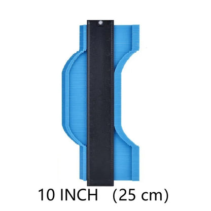 Contour Gauge Cutting Template Multi-Functio Measuring Instrument Woodworking Tool Tiles Measure Ruler Construction Contour T