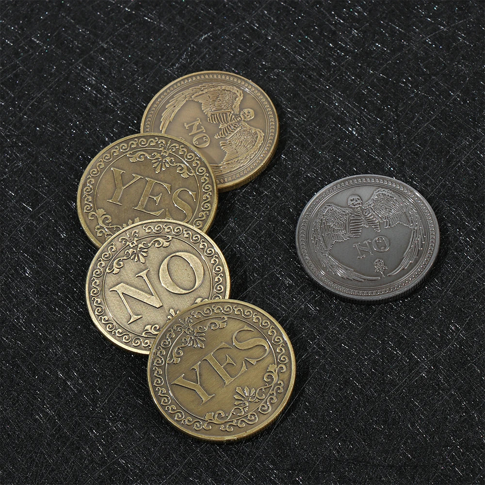 1PC Bronze Yes No Commemorative Coin Collection Gift Souvenir Souvenir Art Metal Antiqu Lovers Craft Gift