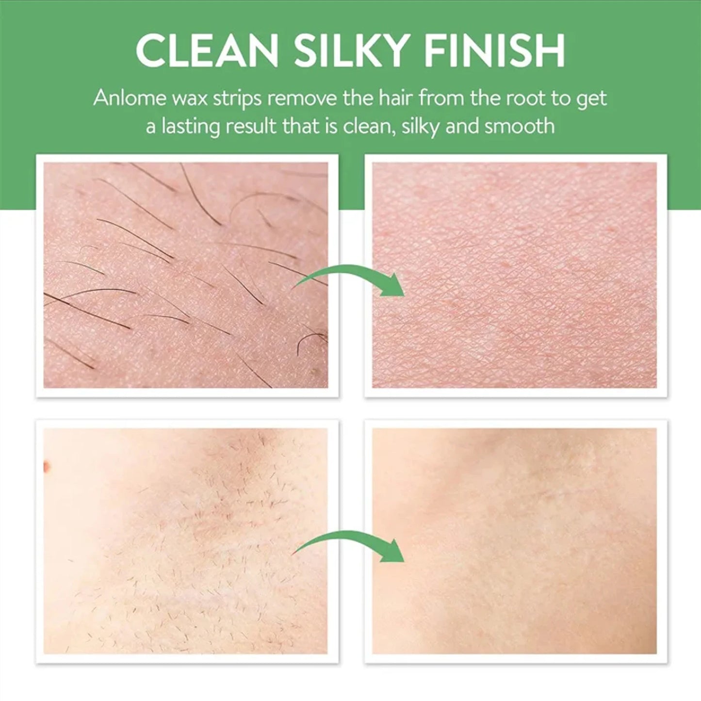 10/20/30/50 Pcs Depilatory Wax Strips For Hair Removal Wax Paper Cold Wax Strips Paper For Face Neck Arm Leg Body Beauty Tool