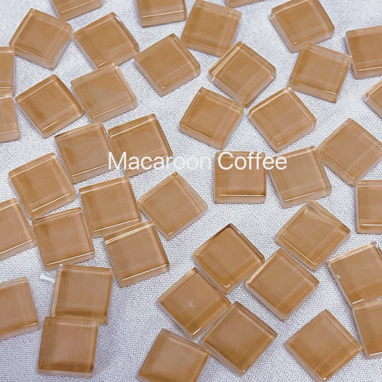Mosaic Tiles for Crafts Blue Shine Assorted Color 50pcs Glass Glitter Mosaic Supplies Pieces Bulk Square Shape Home Decoratio
