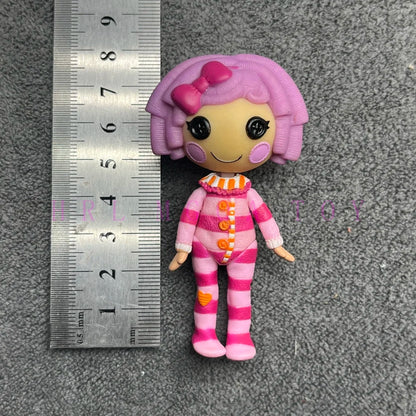 Original 8-10cm Can Choose Lalaloopsy Little Sister and Pet Dolls PVC Holiday Gift Collection Pvc Toys - A9-1PC