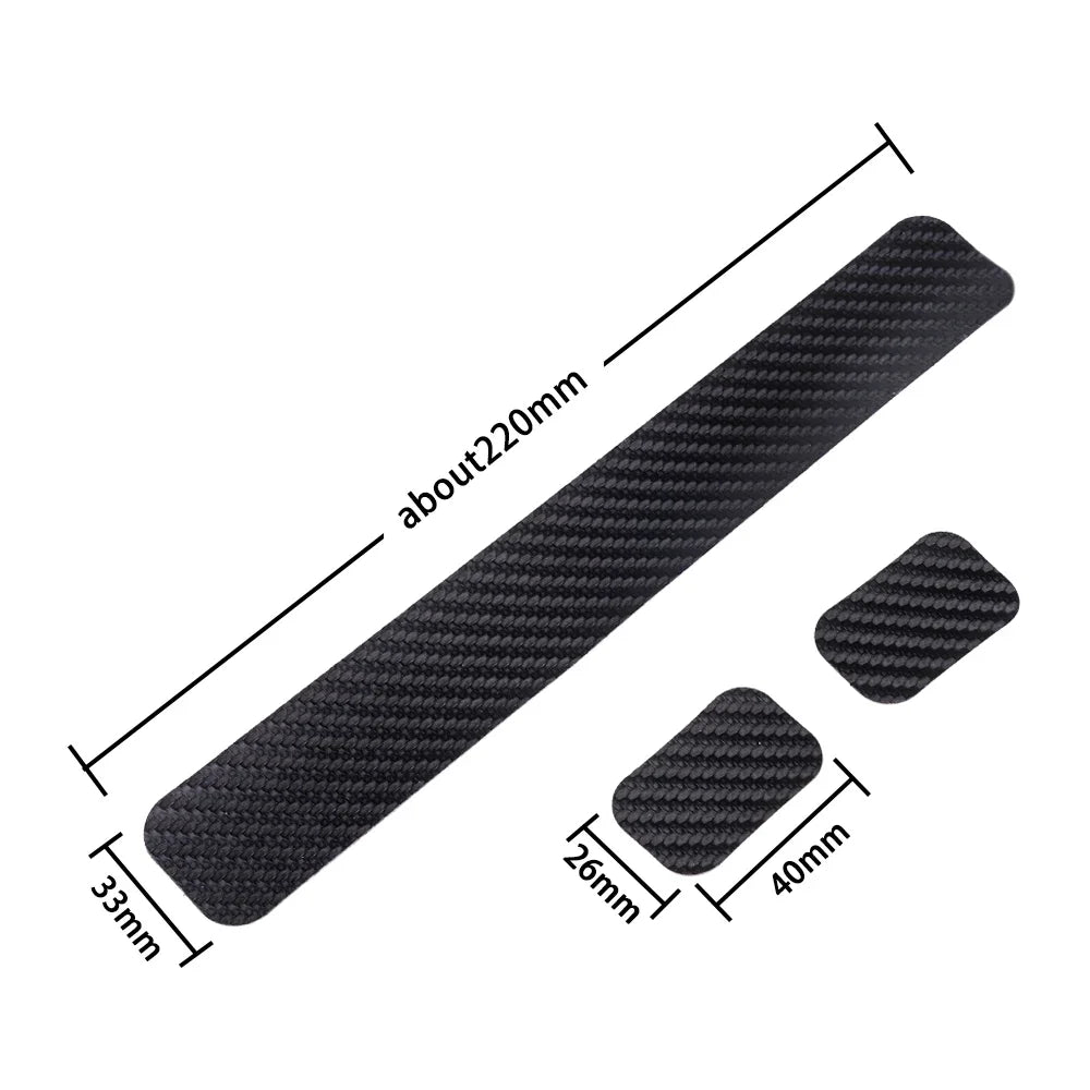 Bicycle Chain Protector Black Cycling Frame Chain Stay Posted Protector Chain Care Guard Cover Bike Accessories - 1 Set