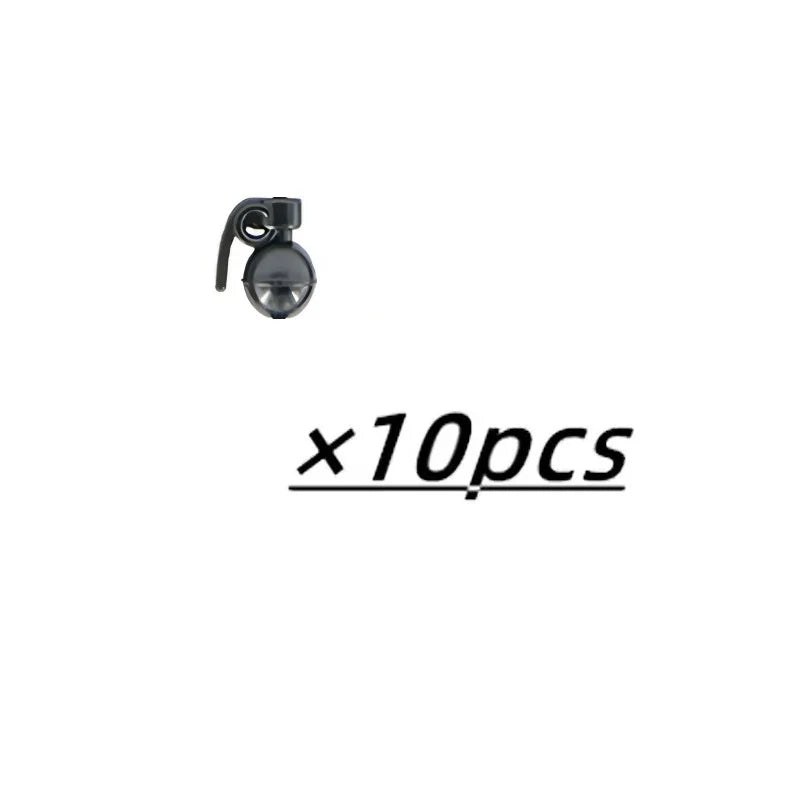 Military Weapons Figures Mini Accessories Light Machine Guns MOC Soldiers Army Brinquedos No Playmobil Building Block Boy Toy