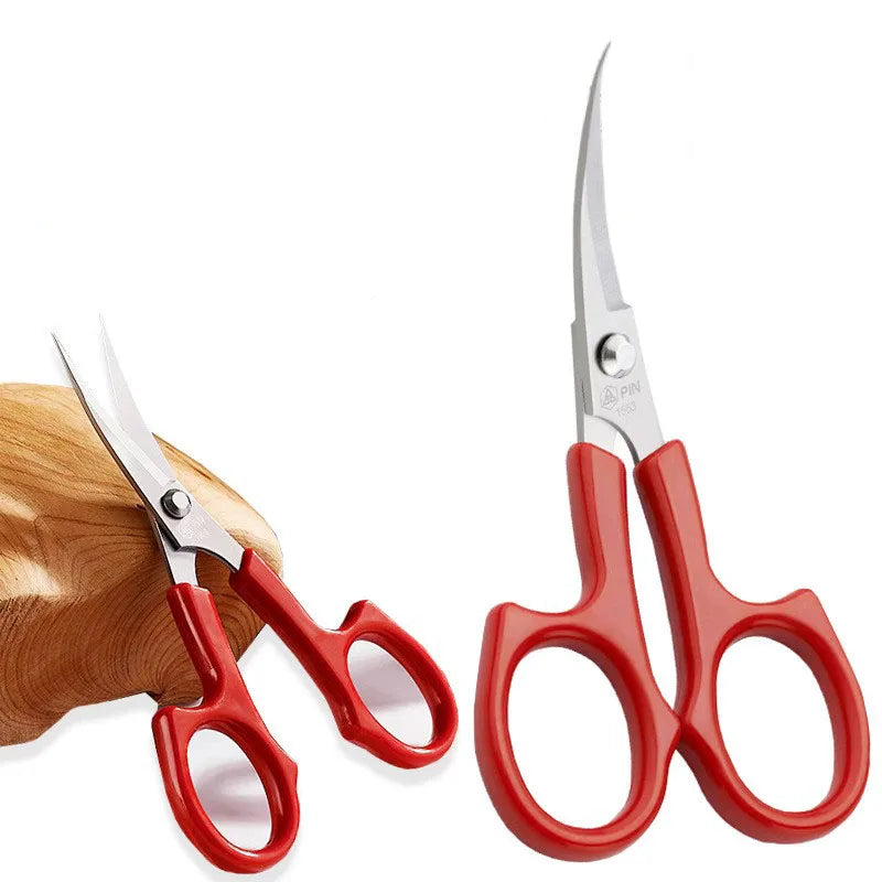 5.5" Bent Head Embroidery Scissors for Needlework Cutting Sewing Fabric Cross Stitch Tailor's Scissor Sewing Tool Cuts Craft 