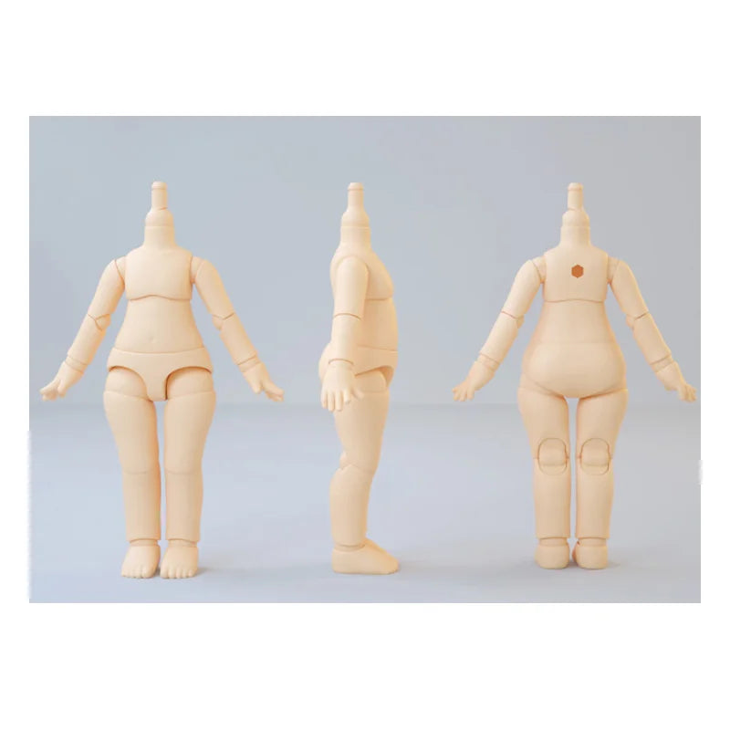 Original YMY 2nd Generation Body Doll Spherical Removeable Joint Body Doll For Penny, GSC, Molly, Obitsu 11, NendoroidS Head