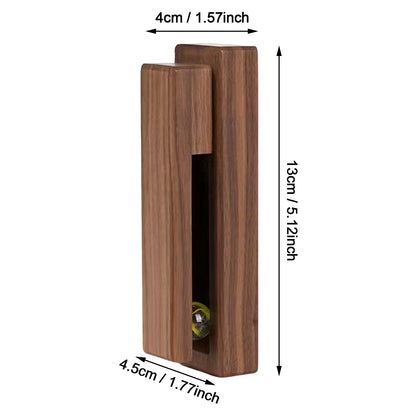 Nordic Wood Wooden Hook Strong Adhesive Punch Free Wood Wall Hook Door Hanger Coat Peg Key Decor Holder Bathroom