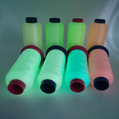 Sewing Accessories, Glow-in-the-Dark Sewing Thread, Custom Embroidery Kit, Vibrant Colors for Quilting, Fabric Craft Supplies