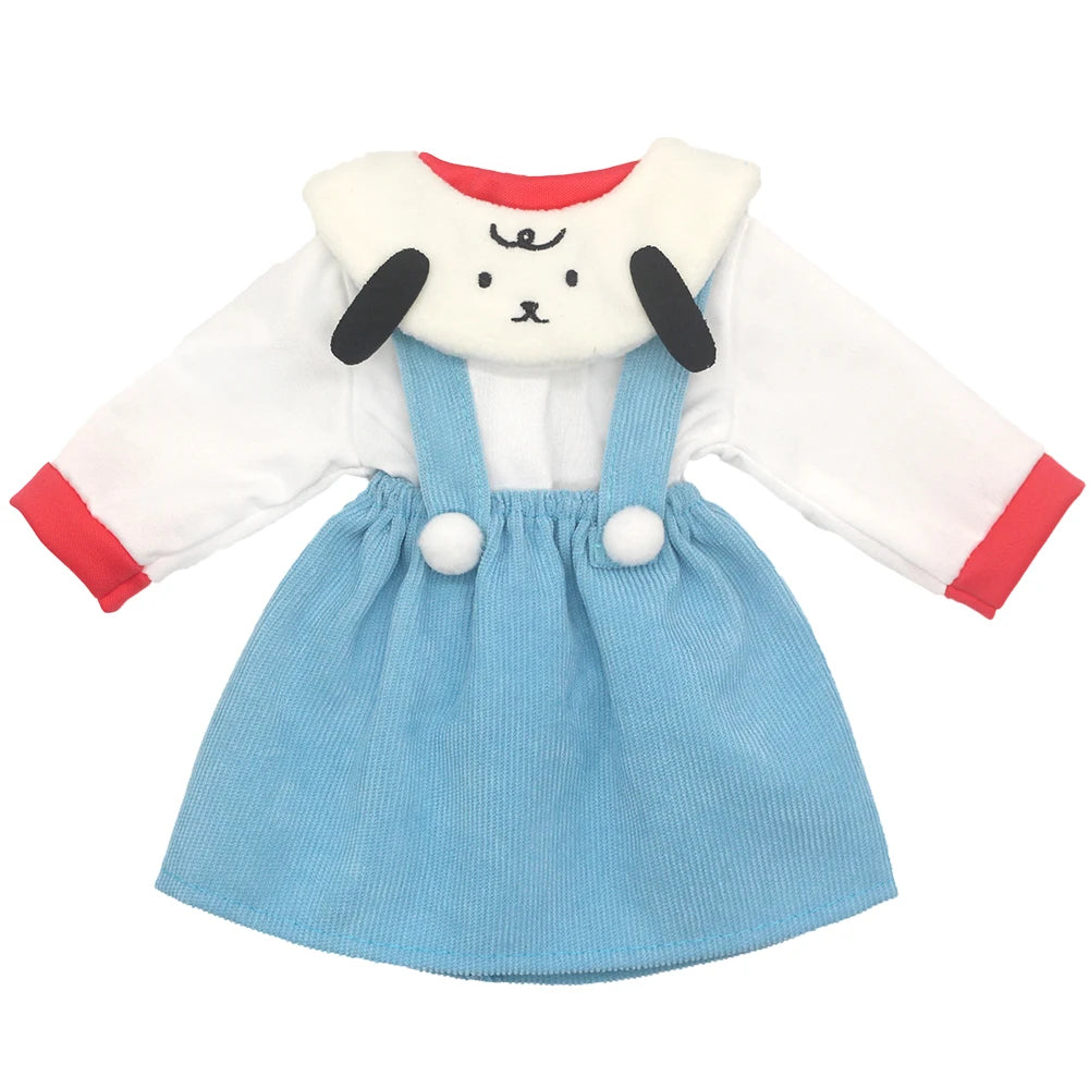 Baby Born Doll Outfits For 13-18 Inch Newborn Doll Cute Jumpers Rompers Suit+Shoes Doll Accessories Festival Birthday Gift - 