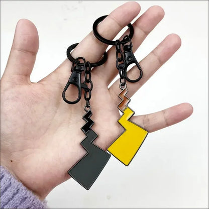 Pokemon Kawaii Pikachu Keychain Couple Jewelry Backpack Decoration Charms Cute Tail Pendant Anime Accessories Kids Toys Gifts