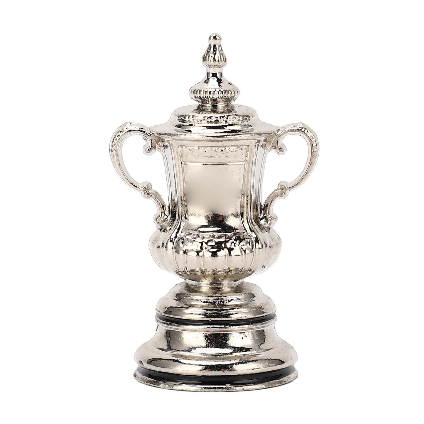 Football Trophy Decoration Mini Soccer Game Trophy Cup Model High Simulation Metal Football League Trophy Ornaments Decor