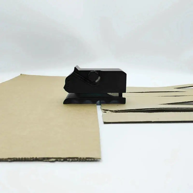 Cute Cardboard Cutting Machine for Cat Scratchers 3D Printed Kitten Shaped Cutter DIY Tools Utility Knife for Cardboard Carto