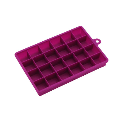 Silicone world Silicone Ice Cube Mold 15/24 Grids Square With Lids Trays Icecream Cold Drinks Whiskey Cocktails Tools Ice Mol