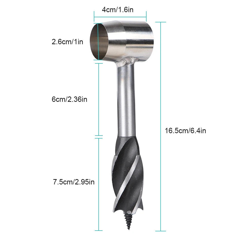 Bushcraft Auger Wrench Outdoor Survival Hand Drill Survival Gear Tool Outdoor Sports Jungle Crafts Camping Bushcraft Accessor