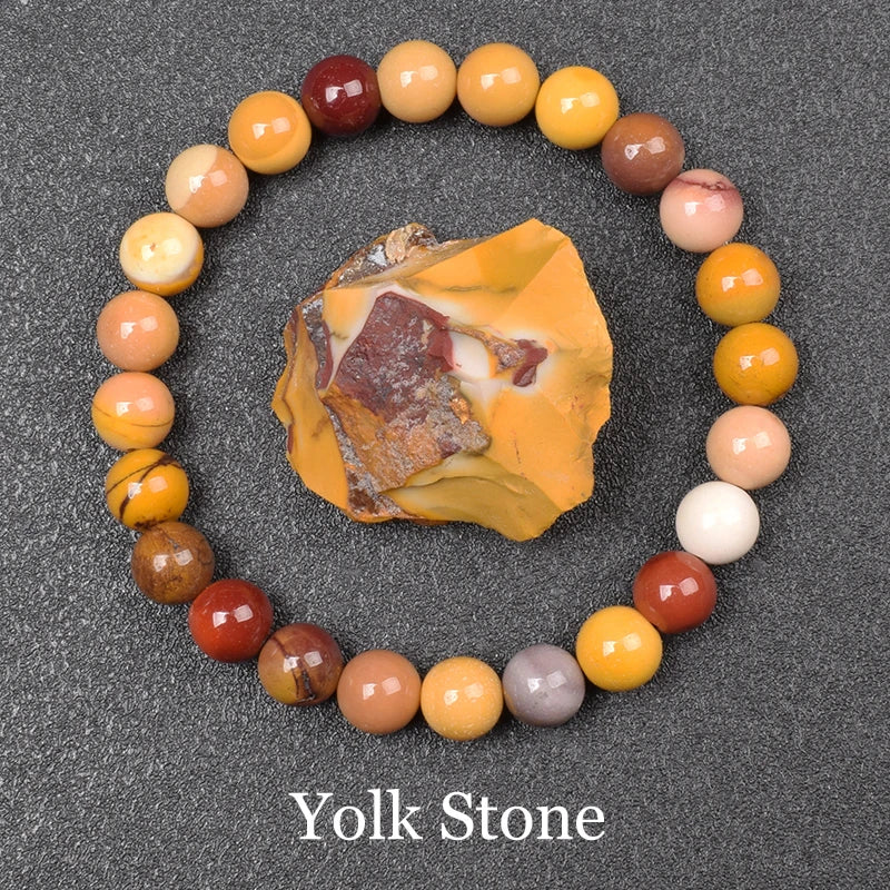 Natural Golden Obsidian Stone Beads Bracelet Men Women Golden Light Rainbow Obsidian Raw Stone Round Bead Natural Energy Jewe