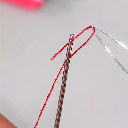 5-Piece Essential Plastic Threading Tool Set for Sewing - A Convenient Sewing Tool Suitable for Beadwork and Handicrafts