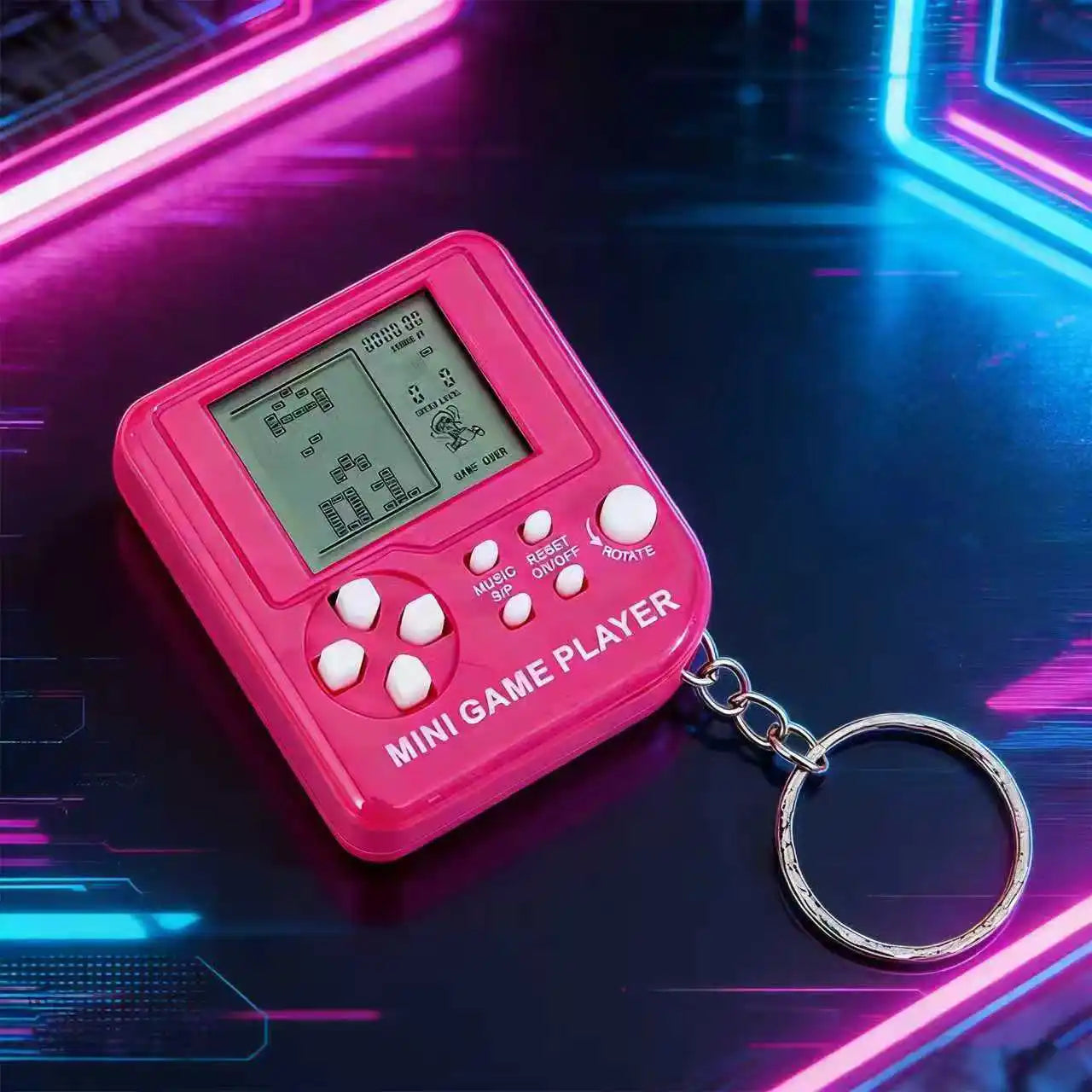 Retro Mini Handheld Game Console Classic Electronic Games Handheld Game Machine Children's Educational Game Console Toy Ide G