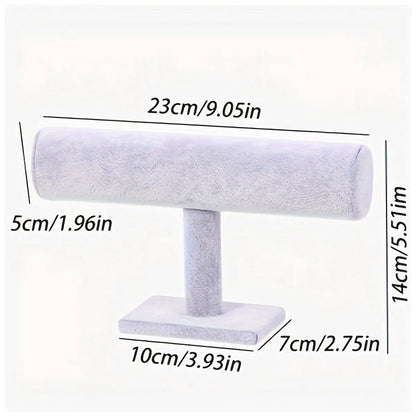 1pc T-Shaped Bracelet Stand, Bracelet and Necklace Display Stand, Watch Storage Stand, desktop Vertical Jewelry Stand