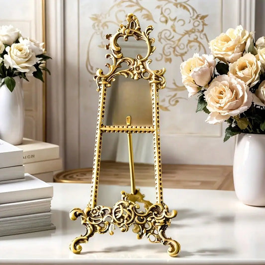 European Classical Home Photo Frame Decoration Ornament, Wedding Display Rack, Item Storage Rack, Best Gift for Valentine's D
