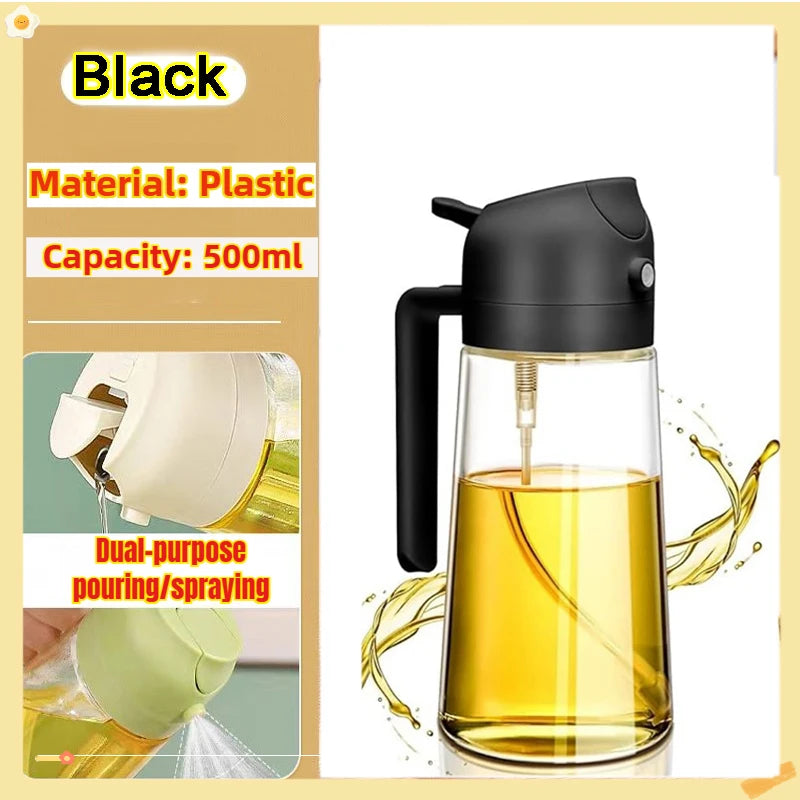 Oil Spray for Cooking - Olive Oil Dispenser Bottle Sprayer Mist-Reusable Food Grade Oil Vinegar,Spray Bottle Kitchen Accessor