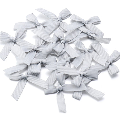 50 Pcs/Lot 4*3.5cm Fresh Pink Ribbon Bows Small Size Satin Ribbon Bow Flower Craft Decoration Handwork DIY Party Decoration -