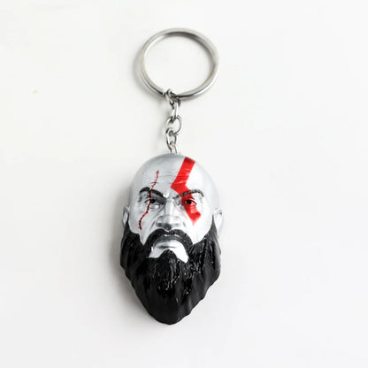 New God of War 4 Kratos Sword Keychain Pendant Keyring Jewelry Men And Women Car key chain Accessories - Keychain B